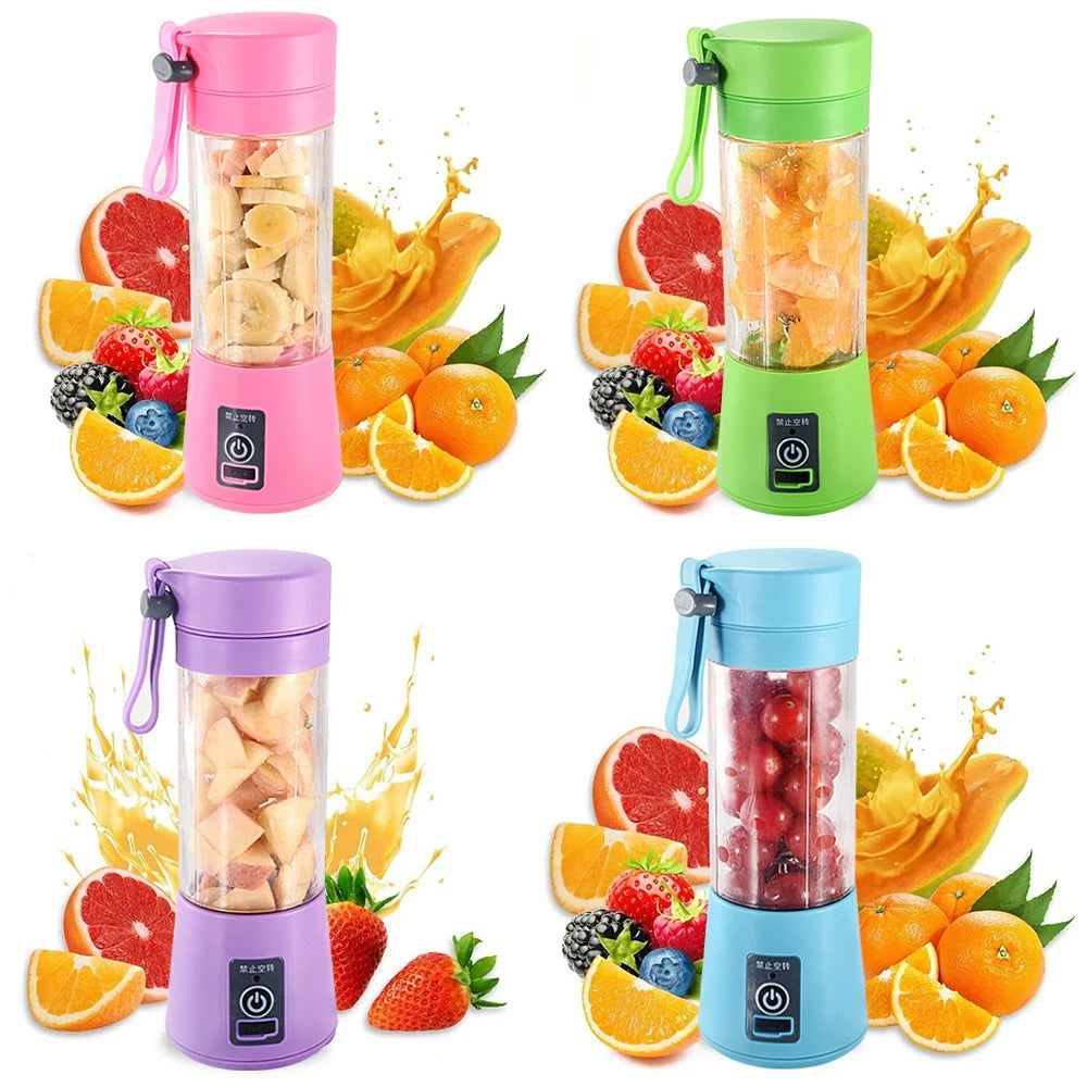 Hoorix® Portable USB Rechargeable Juicer Blender