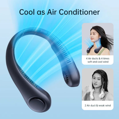 Hoorix® Rechargeable Hands-Free Neck Cooling Fan