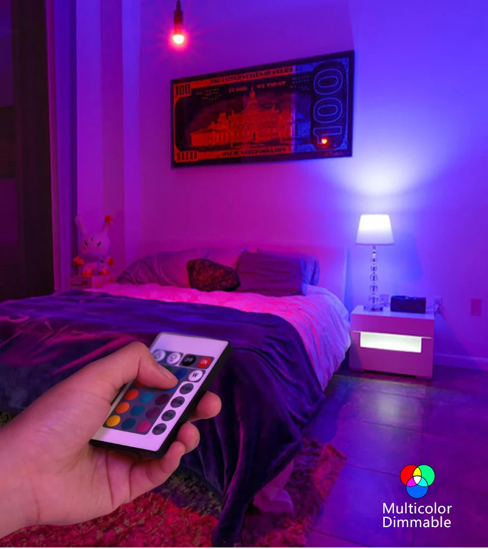 Hoorix® Multicolor LED Bulb with Remote Control