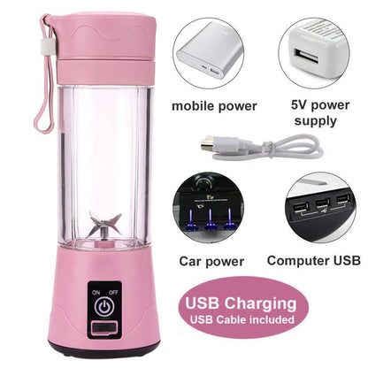 Hoorix® Portable USB Rechargeable Juicer Blender
