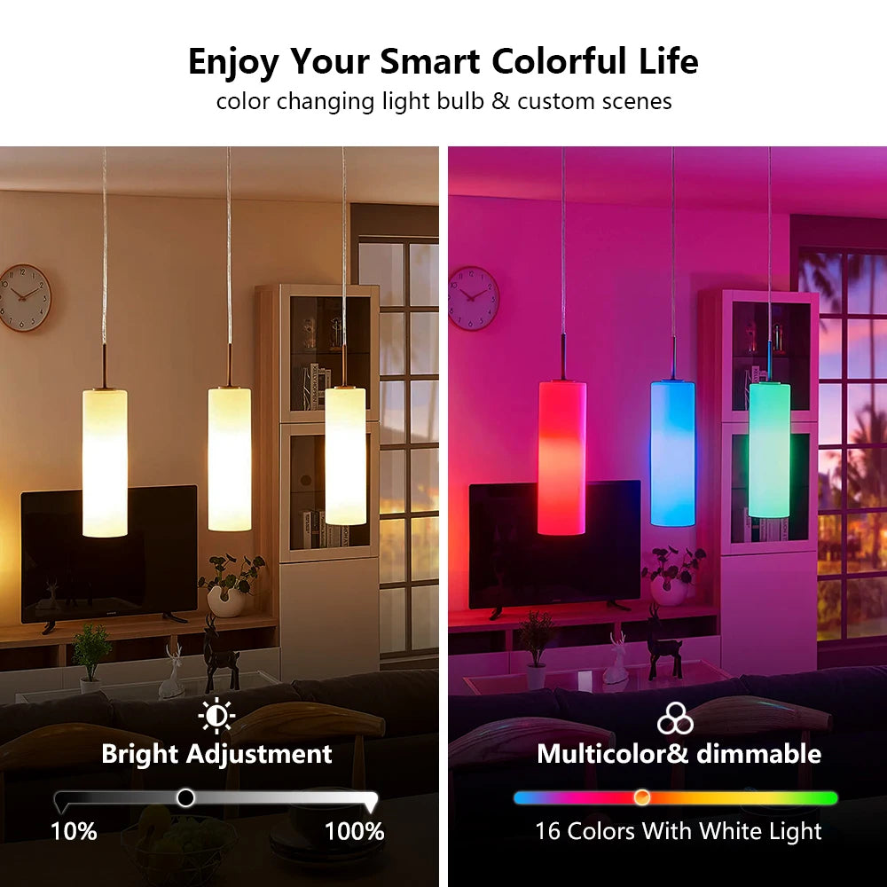 Hoorix® Multicolor LED Bulb with Remote Control