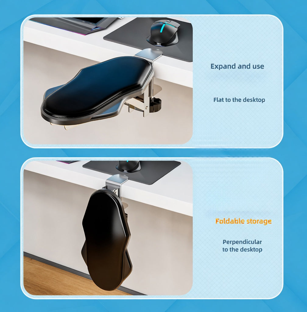 𝐇𝐨𝐨𝐫𝐢𝐱® Ergonomic Foldable Desk Arm Rest Support
